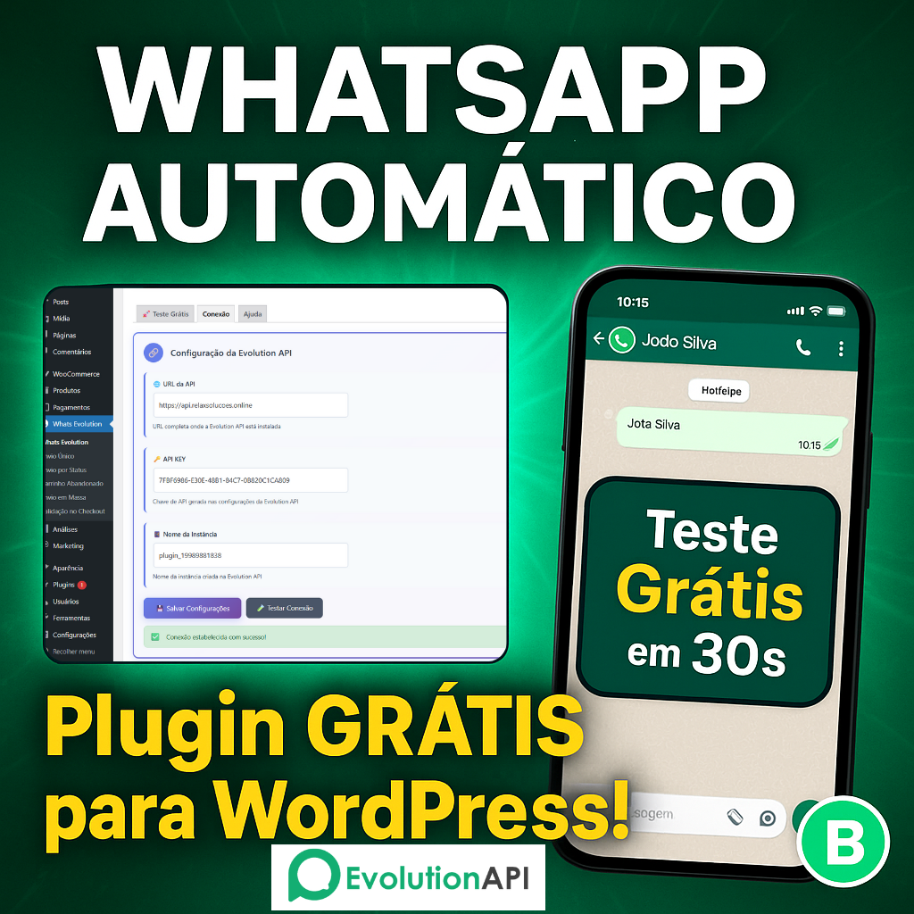 Plugin Grátis para Wordpress